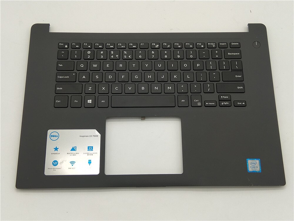 90% of For Dell inspiron 7560 Palmrest Cover with Keyboard (US)