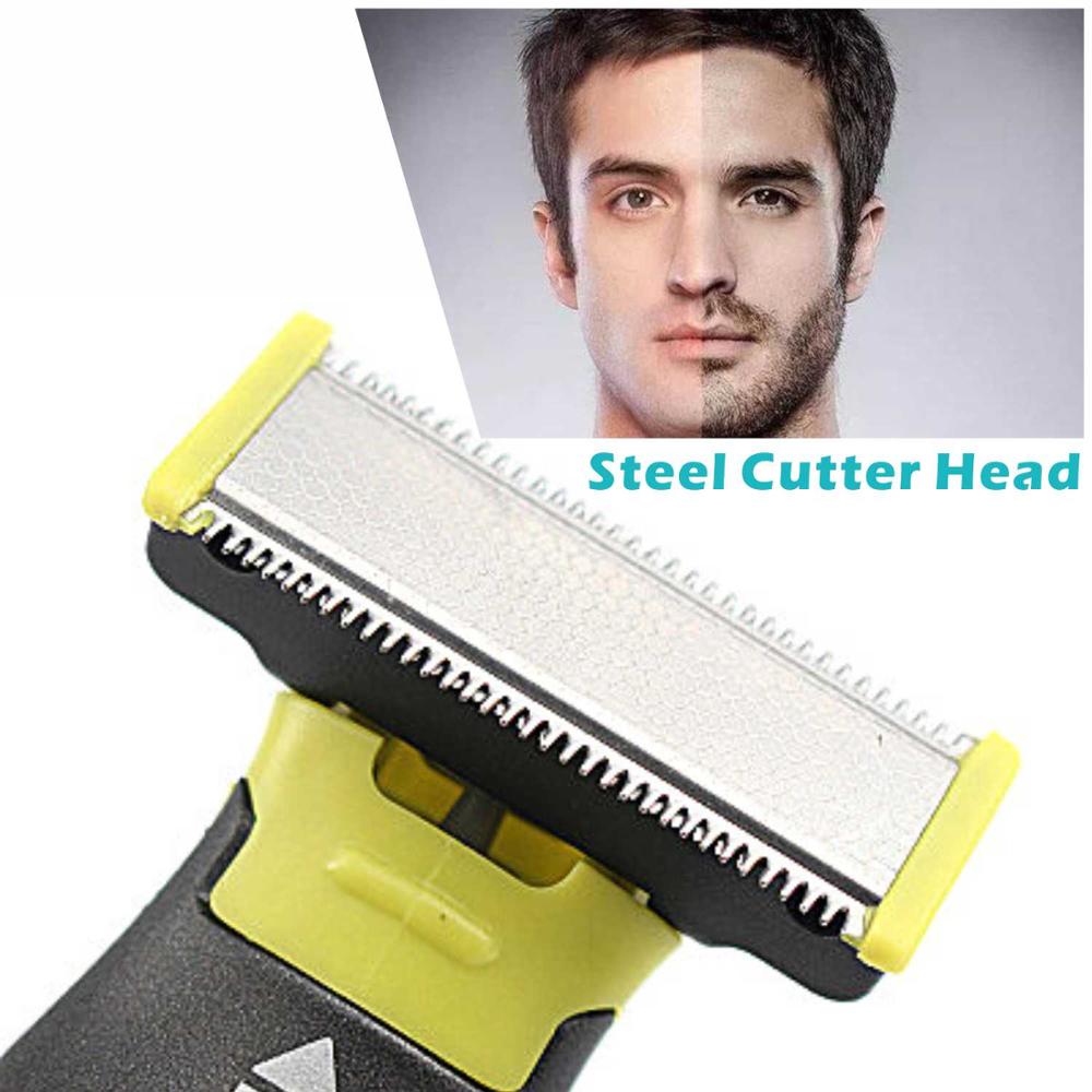 One Blade Hybrid Electric Trimmer Razor Shaver Waterproof Washable Beard Grooming Body Hair Groomer for Men and Women