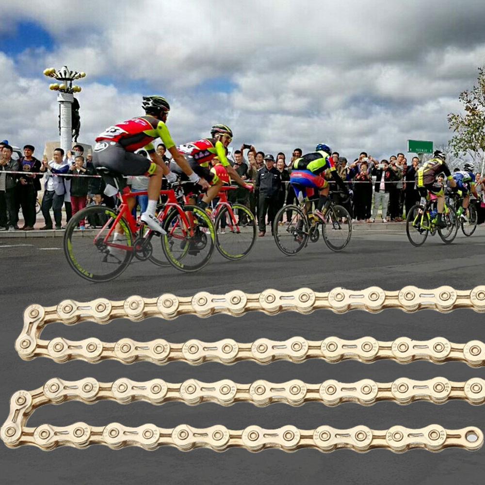 Hollow 6/7/8-Speed/9-Speed/10-Speed 27-Speed /30-Speed Bicycle Hollow Transmission Chain Mountain Bike 116L