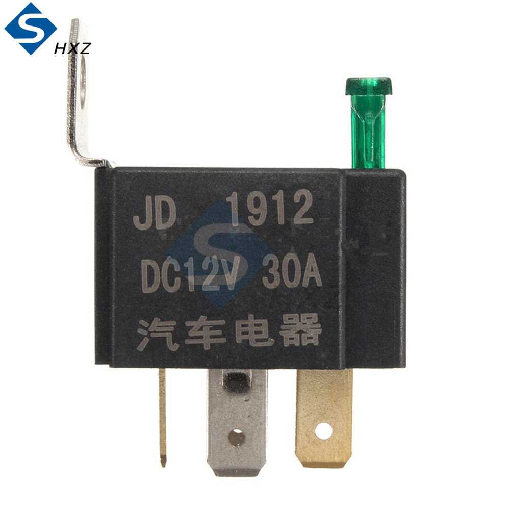 Fused On / Off Car Motor Car Fuse Relay DC 12V 30A... – Grandado