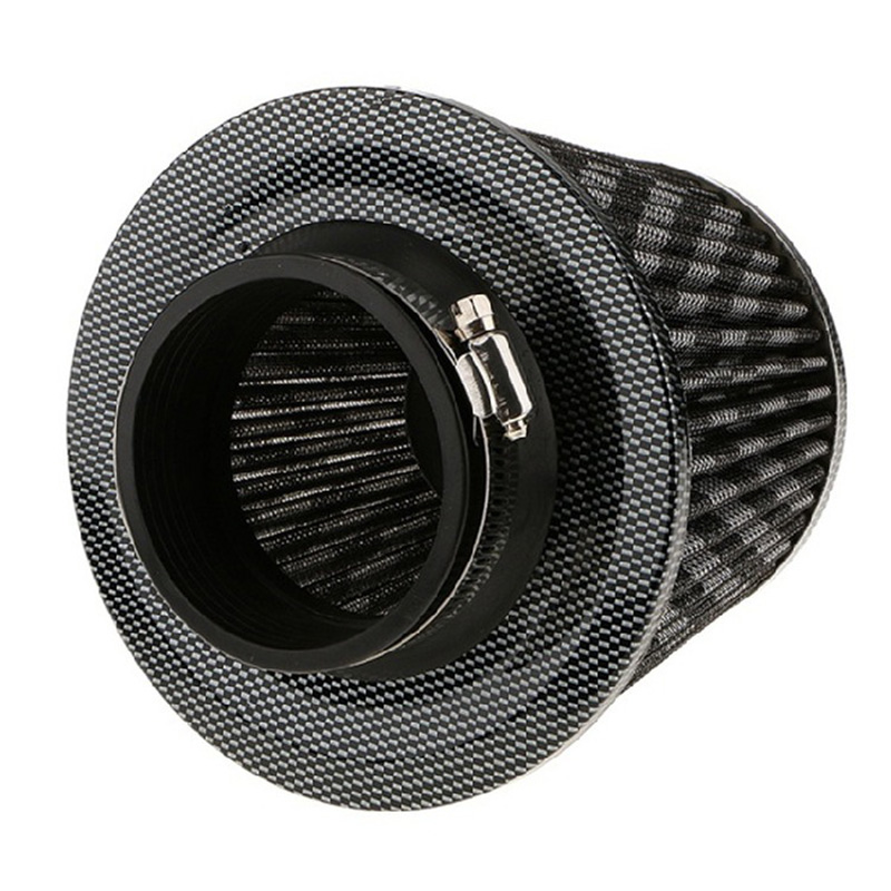 Auto luchtfilters prestatie hoge doorstroming koud inlaatfilter inductiekit sport power mesh conus universeel wetenschappelijke structuur