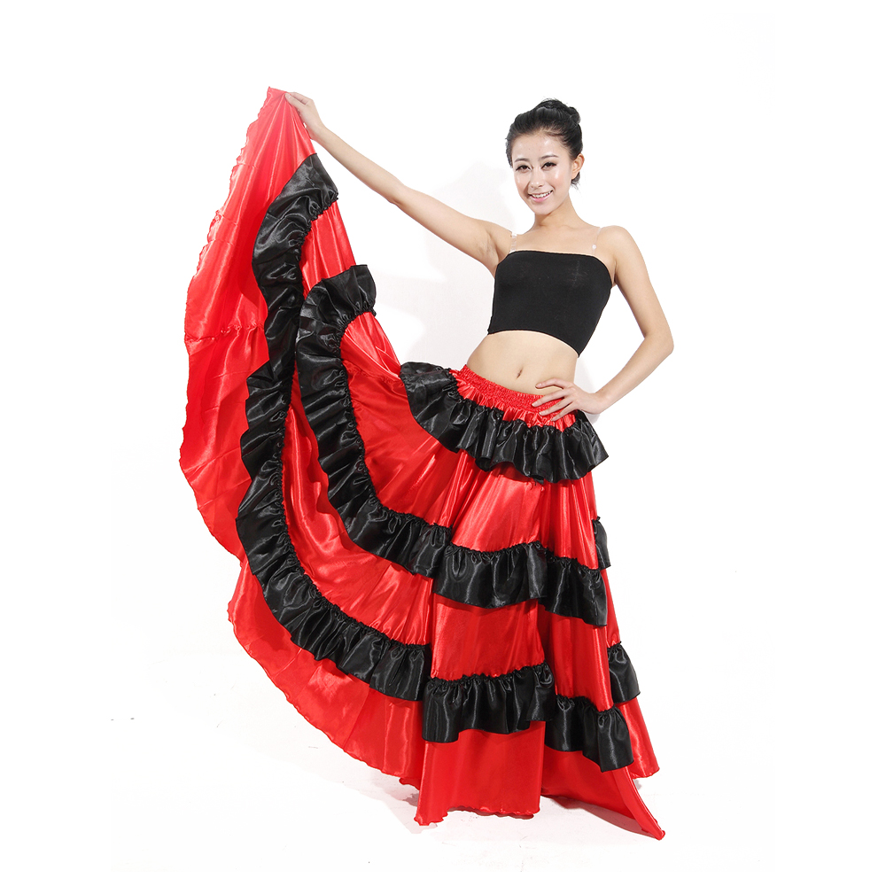 Volwassen Flamenco Jurk Opening Dans Kostuum Meisje Flamenco Jurken Spaans Paso Doble Dans Kostuum samba ballroom jurken
