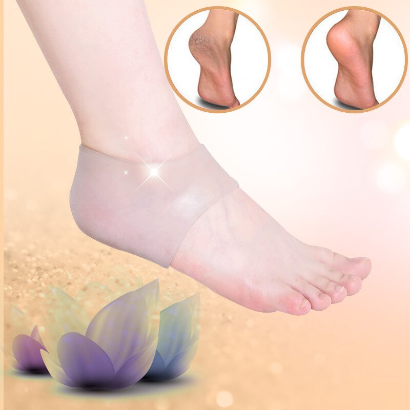 Plantillas de silicona para zapatos, almohadillas de Gel, almohadillas para talón, plantilla para aliviar el dolor, accesorios para zapatos, Semelle sólido