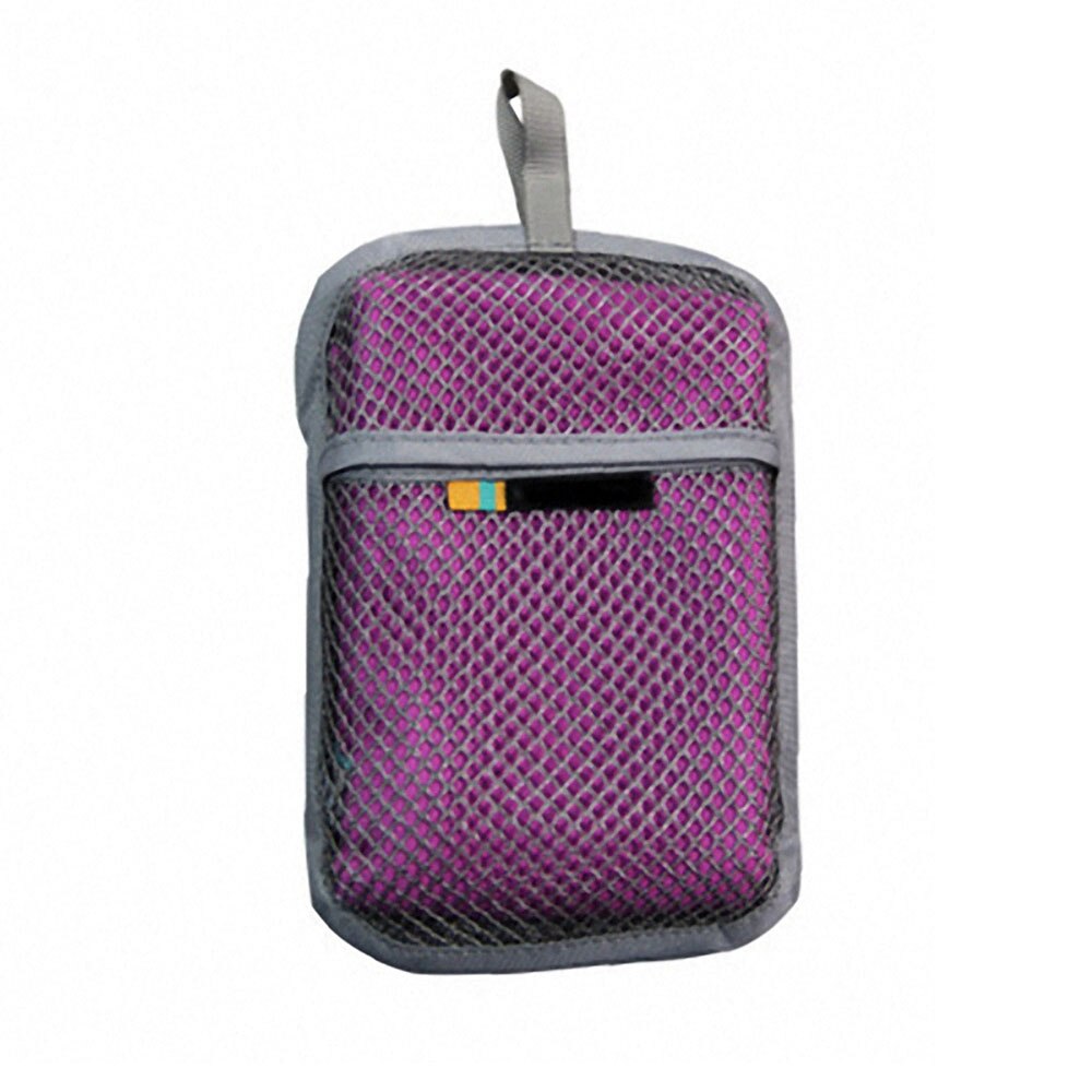 Serviette de natation en microfibre à séchage rapide, Portable, pour Camping en plein air, randonnée, cyclisme, sport: dark pink