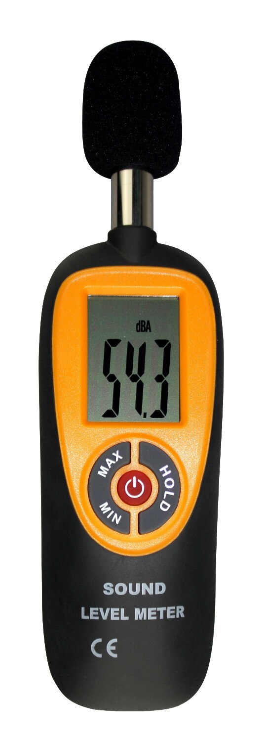CD-90A Mini Portable Size Sound Level Meter LCD Digital Screen Display Noise Tester Noise Decibel Monitor Pressure Tester
