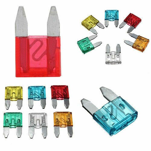 30Pcs Auto Blade Fuse for Car 5 10 15 20 25 30 AMP Mixed Motorcycle YX