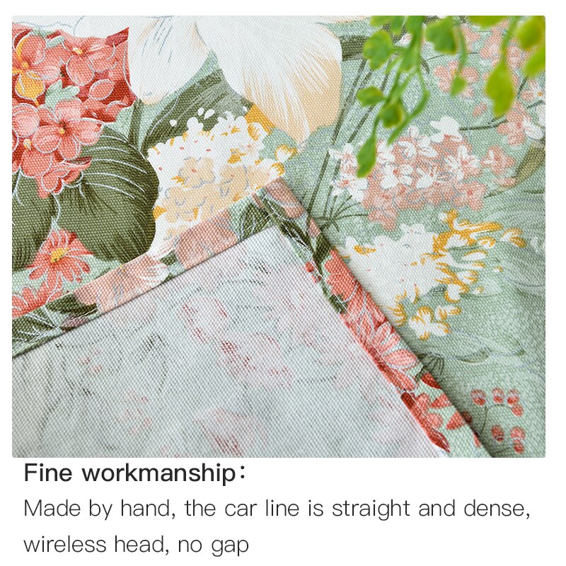 Wedding Table Decoration Table Cloths for Rectangular Table Cloths for Home Fabric Linen Tablecloth with Embroidery