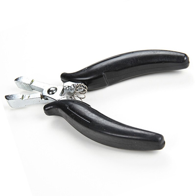 1Pc 4mm métal en forme de U pinces pour Micro-anneaux Extensions de cheveux humains outils