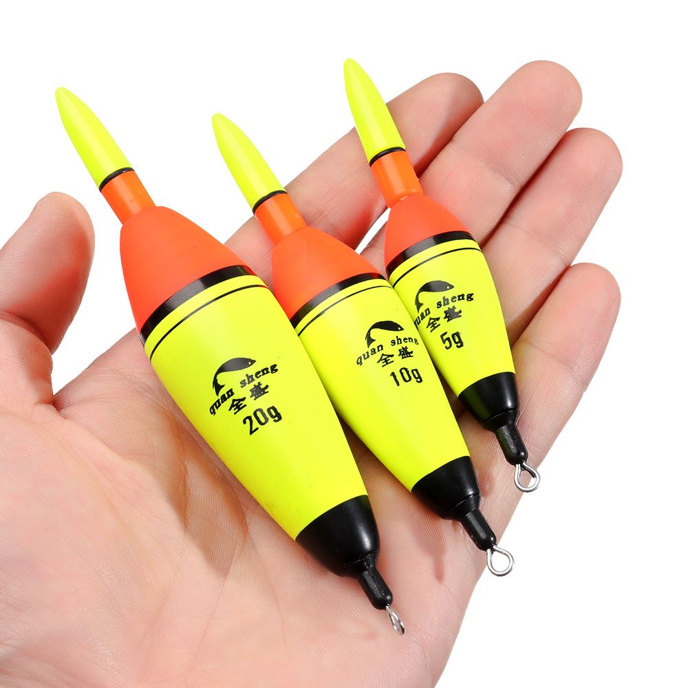 5g-100g Plastic Fishing Night Float Electronic Light Stick Eva Foam Ball Boia Bobber Buoyancy Fishing Accessories