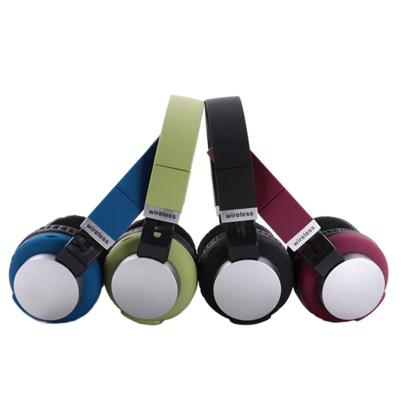 Jabs MH8 Opvouwbare Hoofdtelefoon Bluetooth 5.0 Draadloze Hoofdtelefoon Radio Stereo Sport Laptop Headset Oortelefoon Met Microfoon