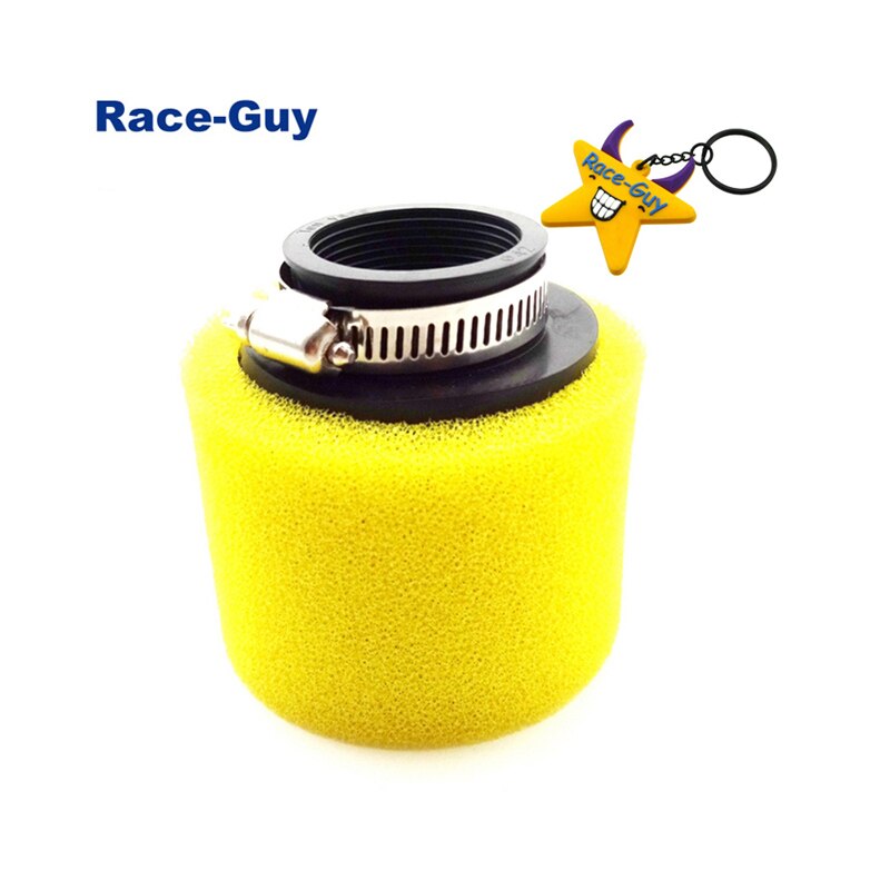 38/42/45mm de espuma de filtro de aire limpiador para 110 125cc 140cc 150cc ATV Quad 4 Wheeler pozo de la bici de la suciedad Go Kart Scooter motocicleta: 42mm Yellow