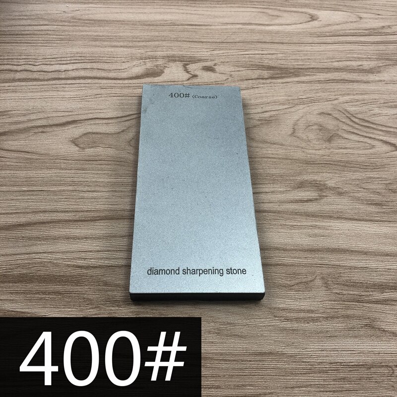 6 pcs Large size Diamond Dedicated sharpening stone Fine grinding Honing Tools Fast diamond knife sharpener whetstone: 400
