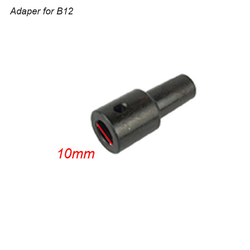 Mini Electric Drill Chuck Adapter for B12 Taper Connector Rod Motor Shaft Adapter For Motor 775 795 895 Drill Chuck Coupling: Chuck Adapter 10mm