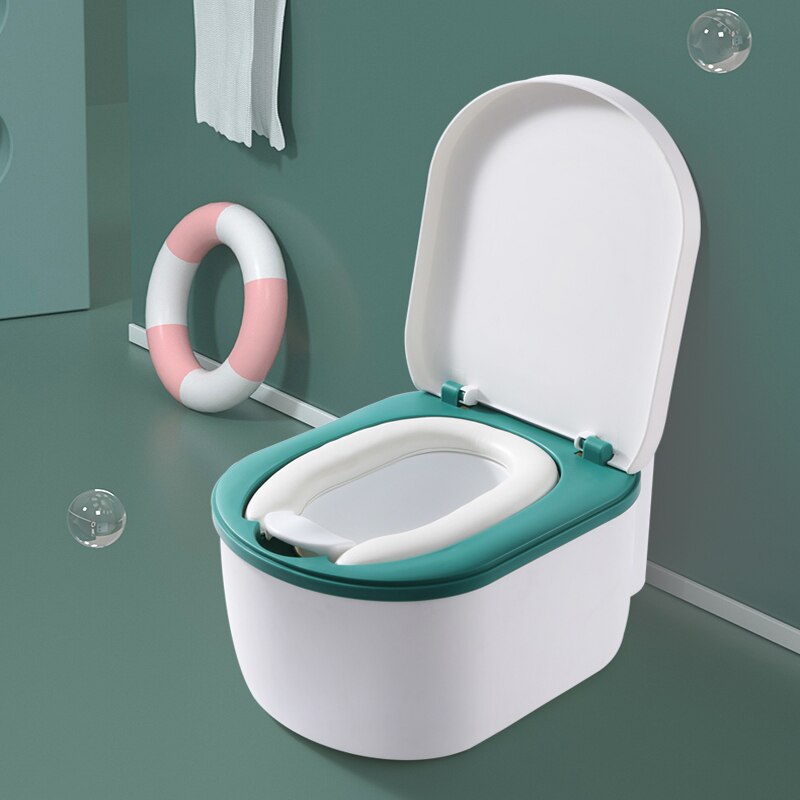 Pot de Simulation pour bébé | Siège de formation, des toilettes, sécurité Portable, siège de formation, pot pour enfant en bas âge, brosse de pot gratuit