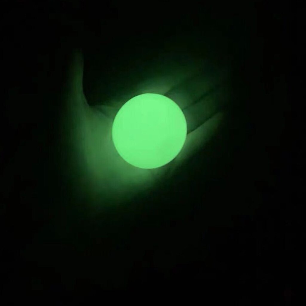 Fluorescence Glow Sticky Balls Jump Wall Ball Fidget Toy Non-Toxic