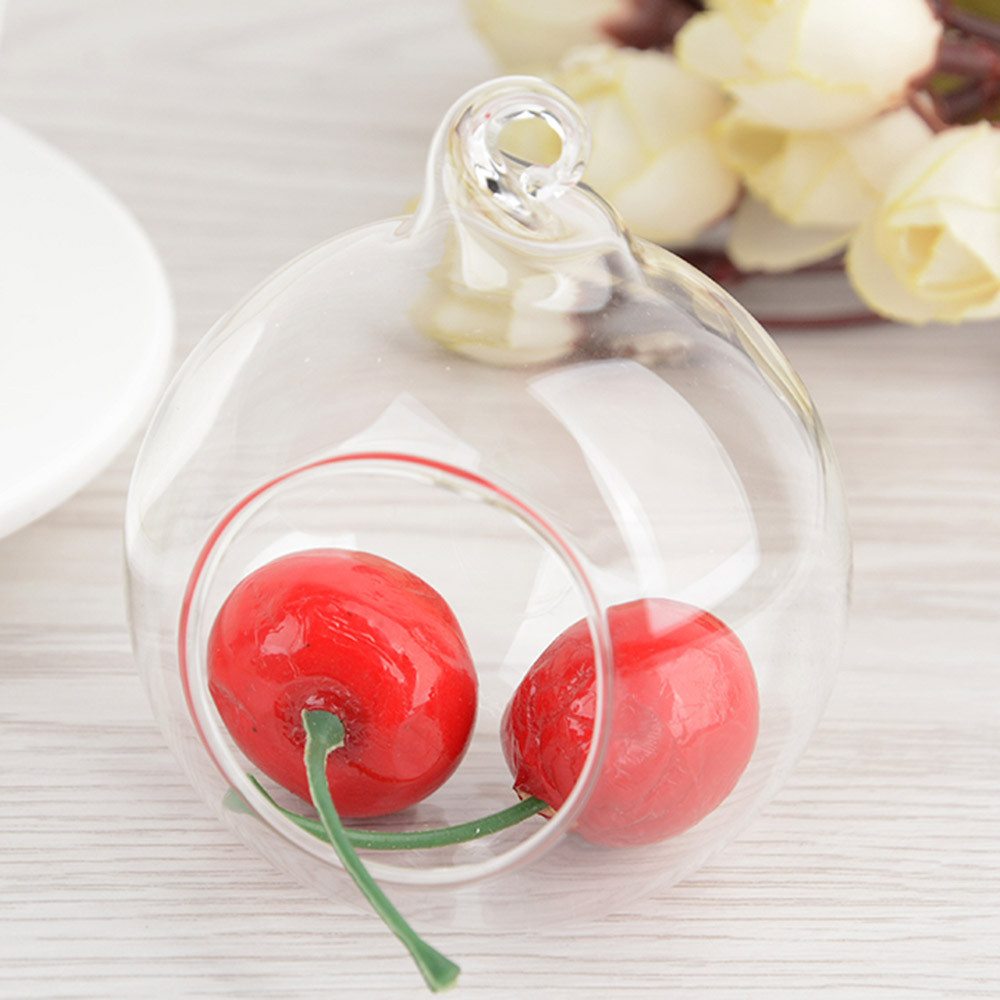 Kristall Runde Glas Hängen Teelicht Kerzenhalter Kerzenhalter Abendessen Dekor Hause Hochzeit Party Abendessen Dekor dekoration maison: A