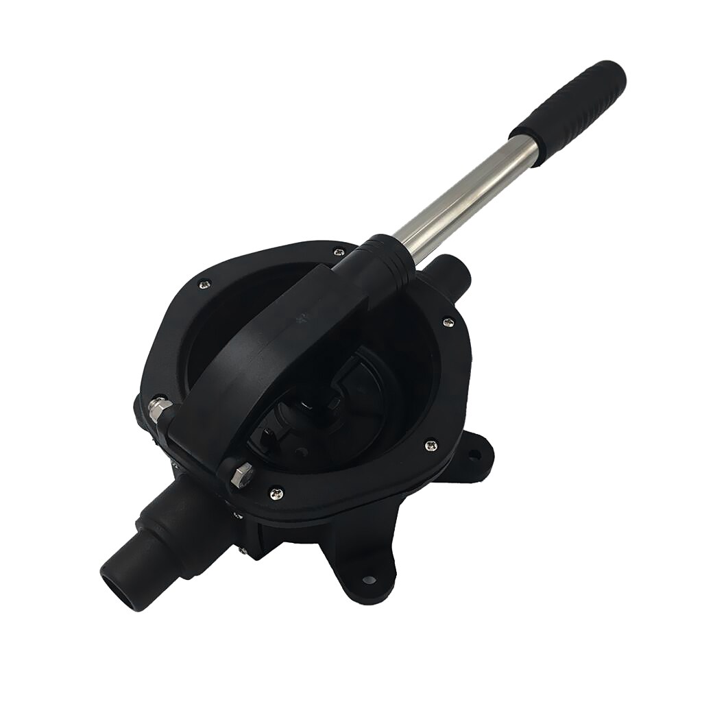 Five Oceans 15 GPM Self Priming Manual Hand Bilge Pump for Waste Water Transfer - Caravan RV Fishing Boat Accessories - Black