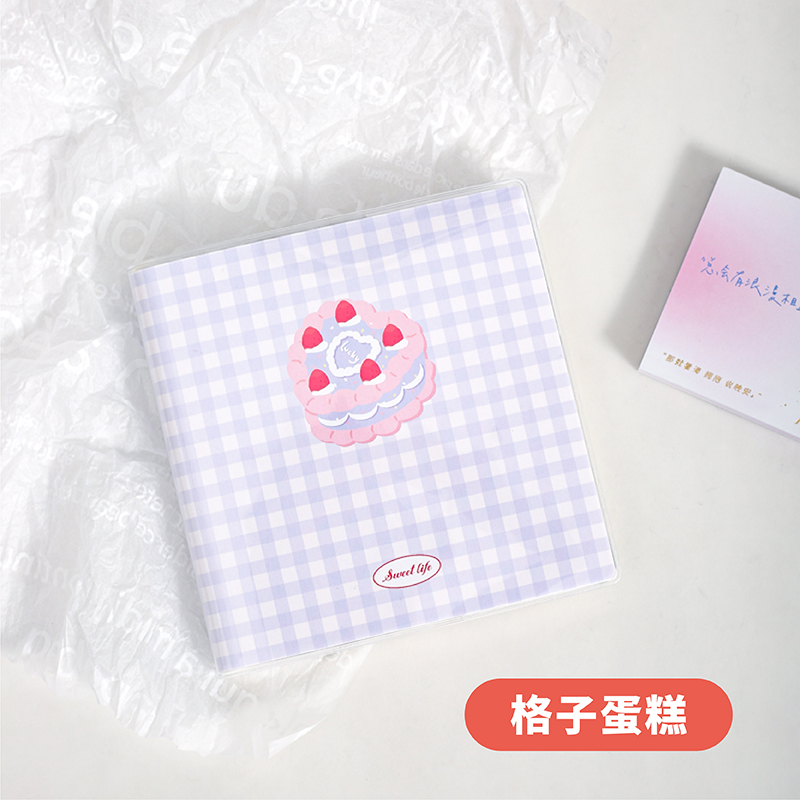 Yoofun-Cuaderno cuadrado con tapa de PVC para estudiantes, cuaderno , sencillo, diario, planificación diaria, lista de tareas, escuela, 120 hojas: b