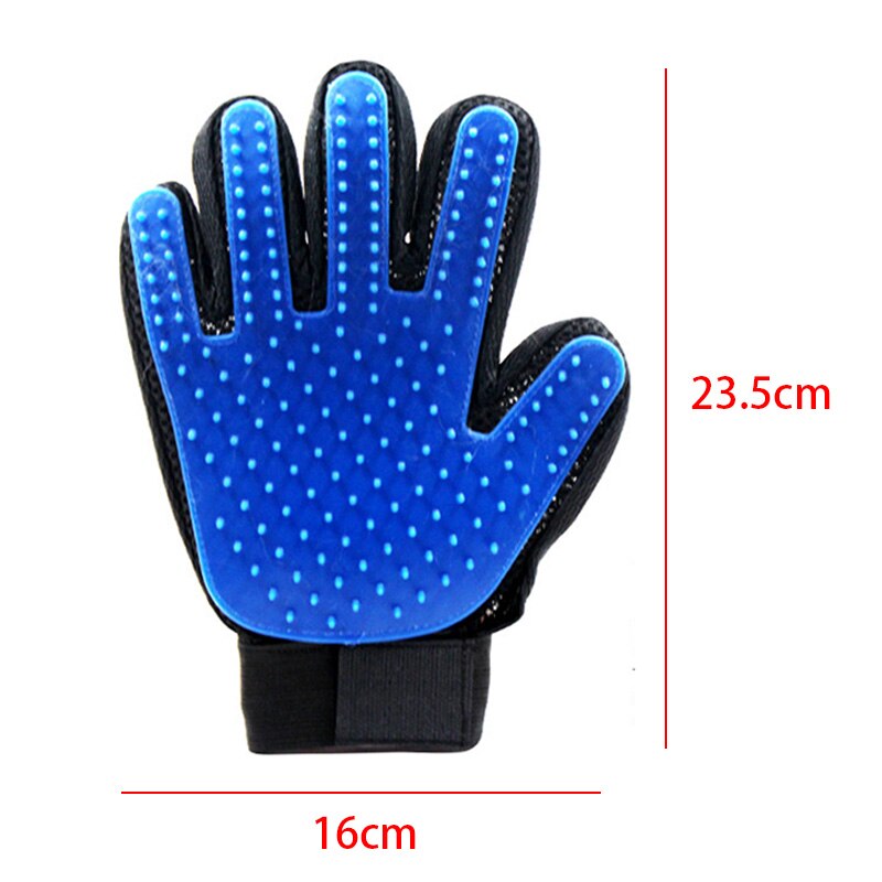 Siliconen Hond Pet Grooming Handschoen Kam Borstel Deshedding Zachte Huisdier Kat Grooming Supply Haar Handschoen Honden Bad Schoonmaken Dierbenodigdheden