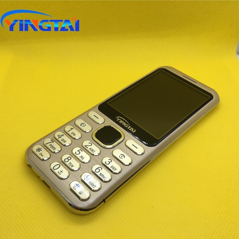 YINGTAI S1 Ultra-dünne Metall Überzug Dual SIM Gebogene Bildschirm Feature Handy Bluetooth Business Handy Unterstützung Vibration