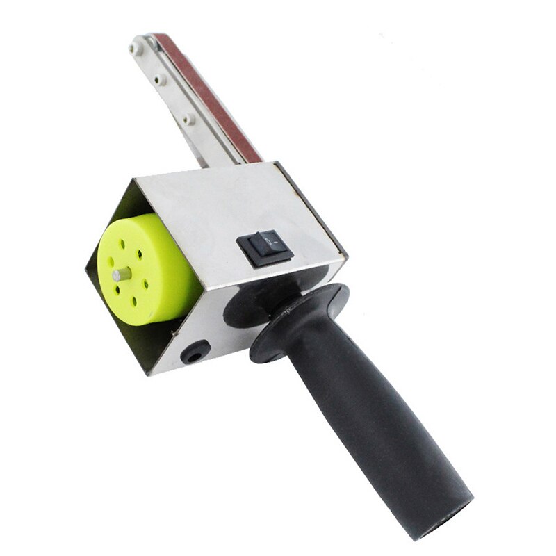 Electric Belt Sander Machine Angle Grinder Mini DIY Electric Sanding Polishing Machine Tools 330x10MM Abrasive Belts