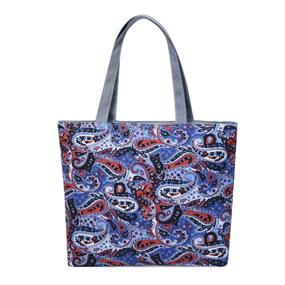 Women Ladies Bag Handbag Messenger Bags Leisure Canvas Shopping Wild Rest Shopping Bag Tourism College H1