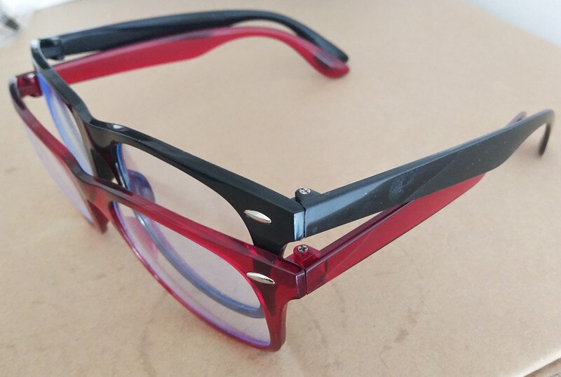 custom retro computer blue light blocking glasses