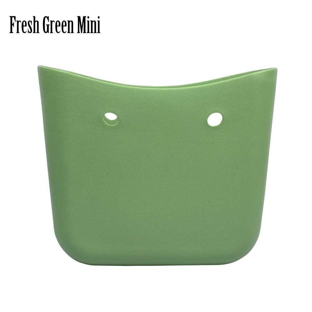 Obag style Mini Bag Body EVA bag O women bag rubber silicon waterproof women Handbag without logo: fresh green mini