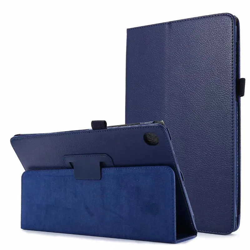Tablet Fonda Per Lenovo Tab M10 Plus Custodia da 10.3 Pollici TB X606F X606X Flip Cover Del Basamento Borsette Per Lenovo Tab M10 FHD Plus Custodia Coque: IPad Pro 12.9 / Viola
