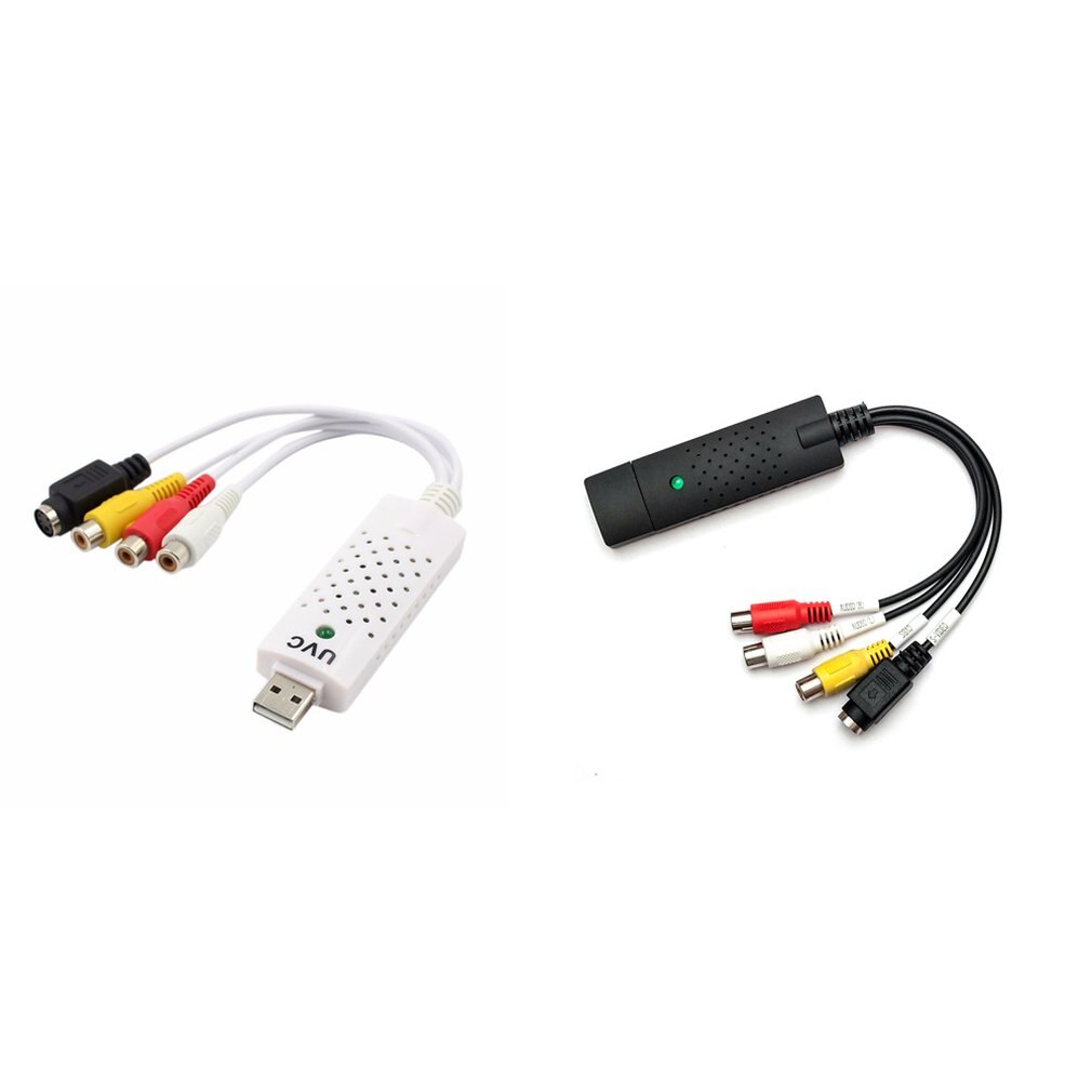 Exquisitamente Durable Usb Easycap 2,0 Audio de Tv Video Vhs a Dvd Pc Hdd Adaptador convertidor de tarjeta de captura/