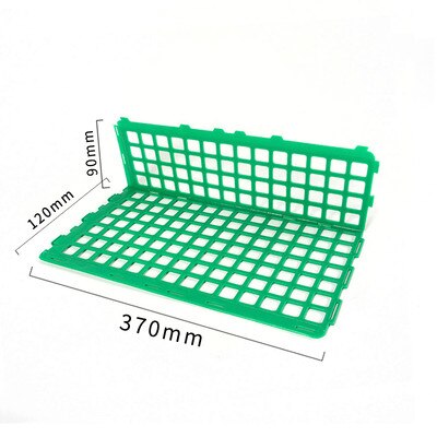 Groen Zwart Pp Vruchten Plantaardige Display Divider Sumpermarket Plank Partitie Display Rack: green
