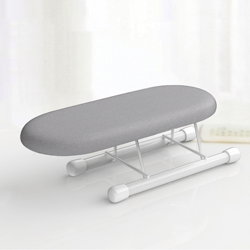 Mini planche à repasser portable T1 pour vêtements, manches et chemises, petite taille, facile à transporter: WHITE