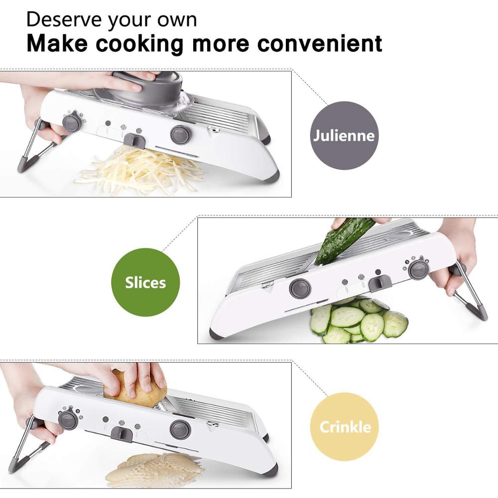 Smart Mandoline Manual Vegetable Fruit Slicer Potato Carrot Grater Fruit Slicer Cutter Chopper Julienne Kitchen Vegetable Tool