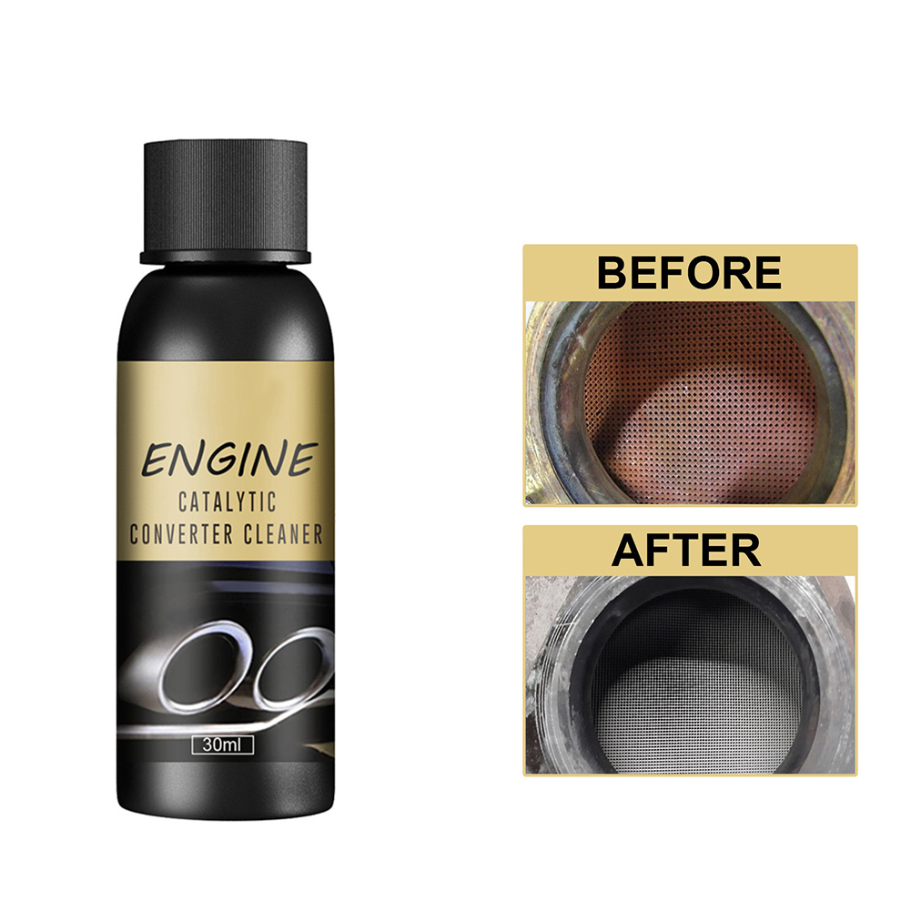 Limpiador de convertidor catalítico de motor de vehículo Universal, limpieza profunda, agente multiusos de eliminación de depósito de carbono para vehículo, 30ML