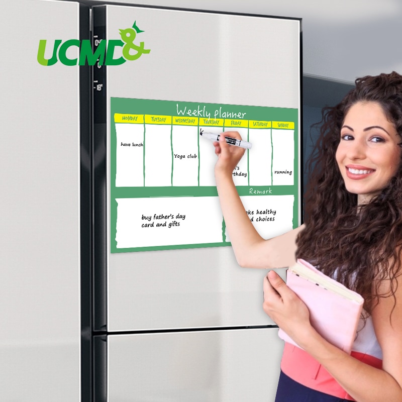 Magnetic Weekly Planner Whiteboard Home Fridge Off Grandado magnetic-weekly-planner-whiteboard-home-fridge-off-grandado