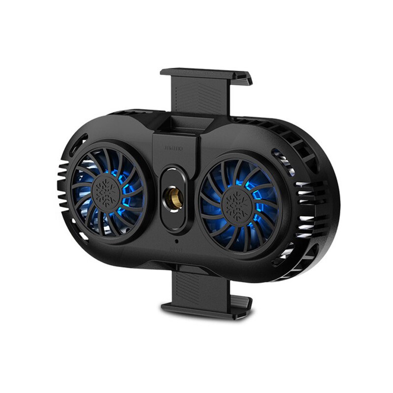 AH-102 Live-Semiconductor Handy Heizkörper USB Cooling Pad Gaming Stille Kühler Universal Handy Tragbare Kühler: Black