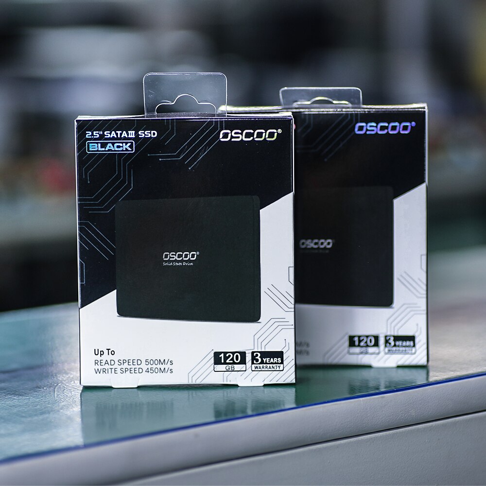 Oscoo 2,5 Zoll 120GB 128GB Interne Sata SSD Festplatte Volle Kapazität Verlängerte fest Zustand Disk