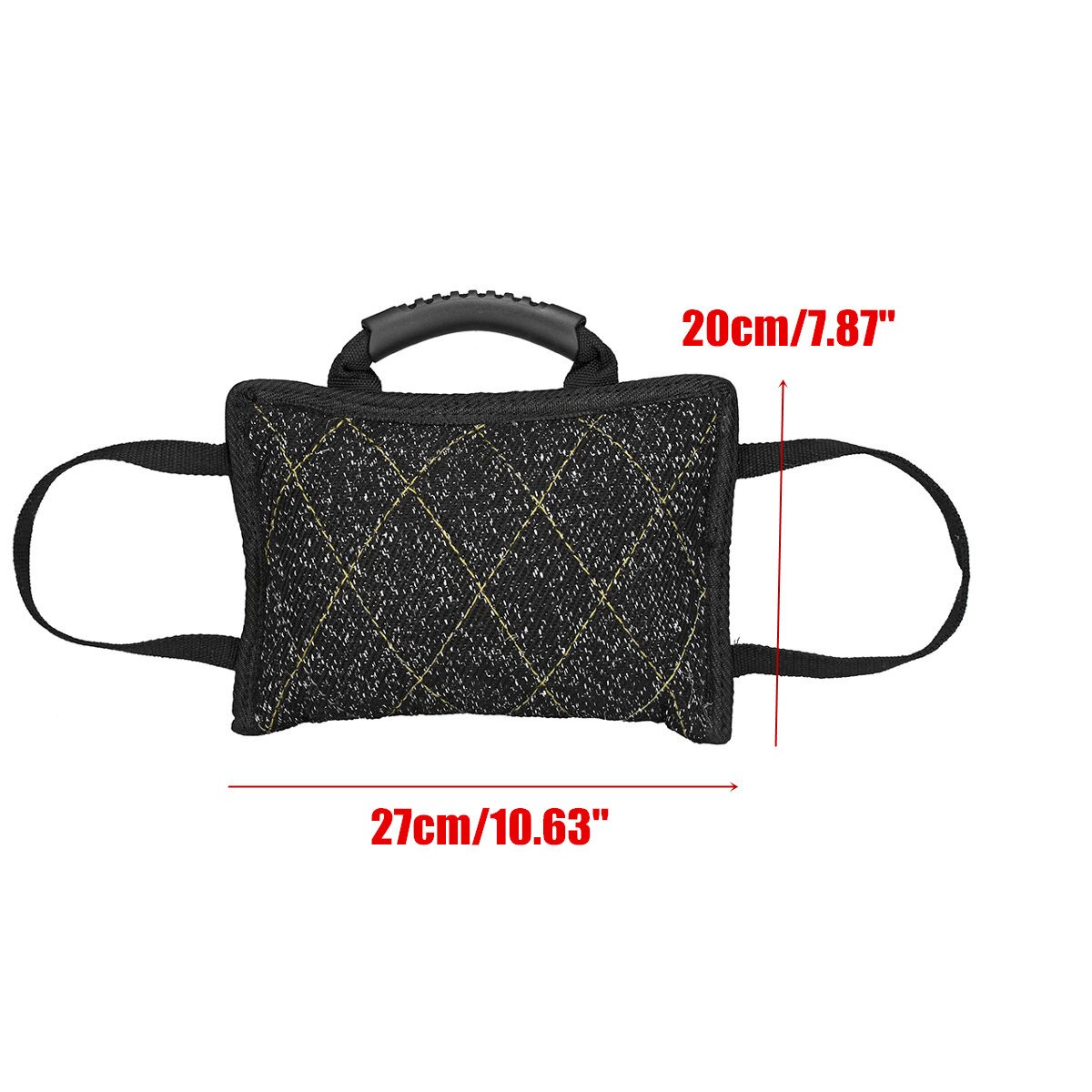 Durable Dog Training Bite Pillow German Shepherd Rottweiler Interactive Toy Playing Chewing Training Teeth Cleaning Toys