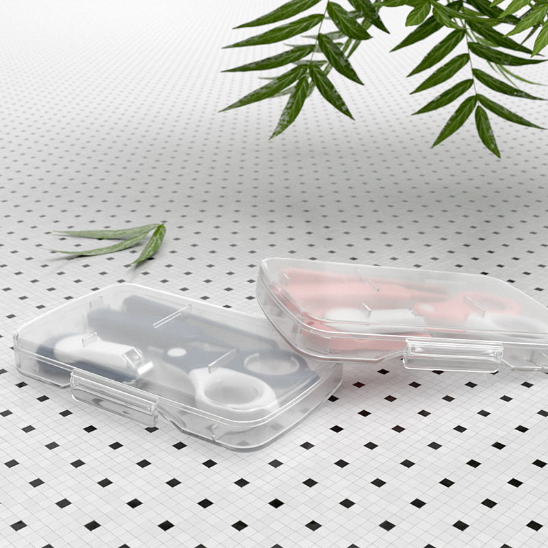 4-stück Baby Healthcare einstellen Baby Nagel Pflege einstellen Baby Finger Trimmer Schere Nagel Haarschneidemaschine Lagerung Kasten Anti-Preis Nagel Haarschneidemaschine einstellen