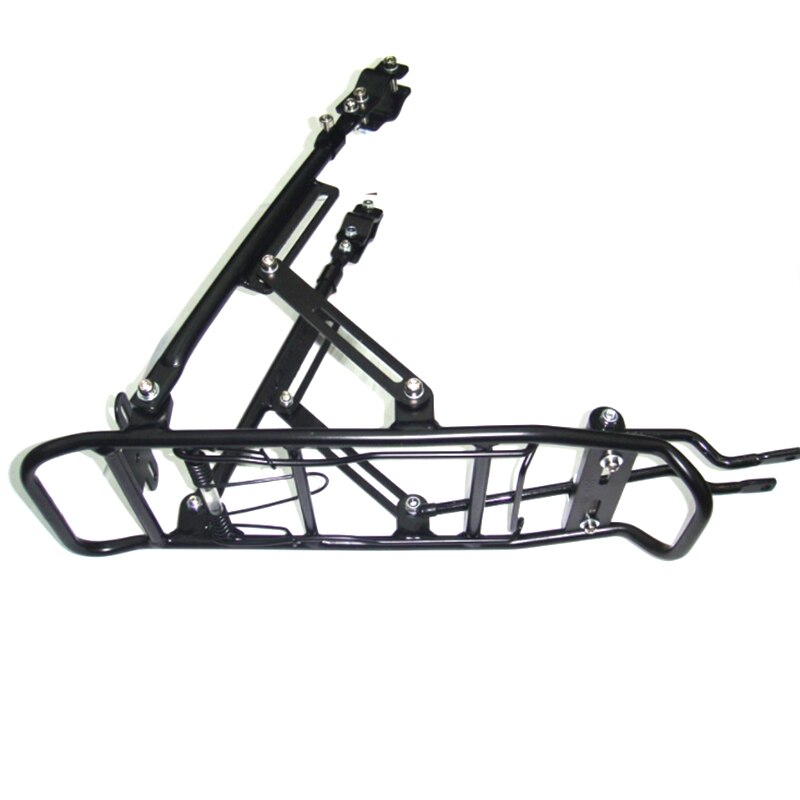 Rear Bicycle Rack Almost Universal Adjustable Bike Cycling Cargo Luggage Carrier Rack Heavy Duty