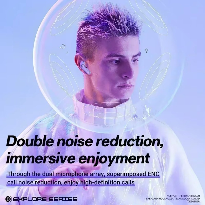 T8 TWS Wireless Earphone Bluetooth 5.3 Headphones Sport Gaming Headsets Noise Reduction Earbuds