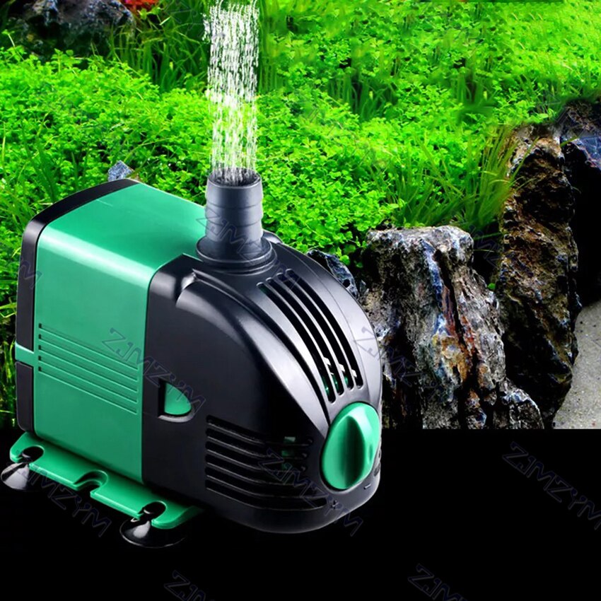 LP-544 220V 900L / h 14 W Submersible Water Pump Aquarium Fountain Aquarium Fish Tank Energy Saving stainless steel shaft