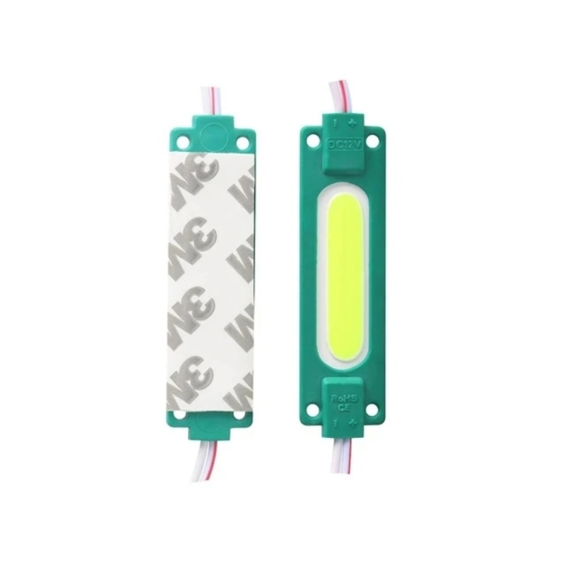 12V COB LED Modules Advertising Luminous Characters Backlight Modules IP65 Waterproof White Red Blue Green Yellow Pink 10 Pieces