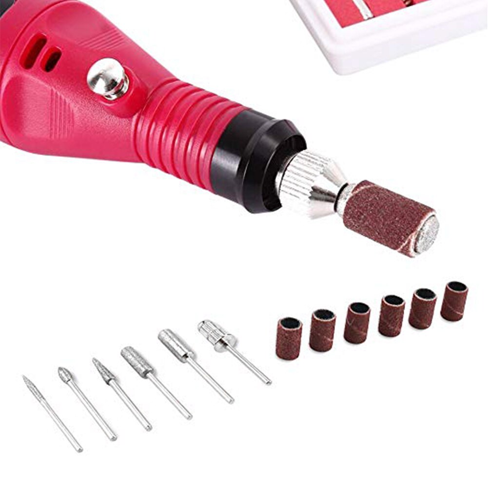 Professionele Elektrische Nagel Polijstmachine Slijpen Nail Verstelbare