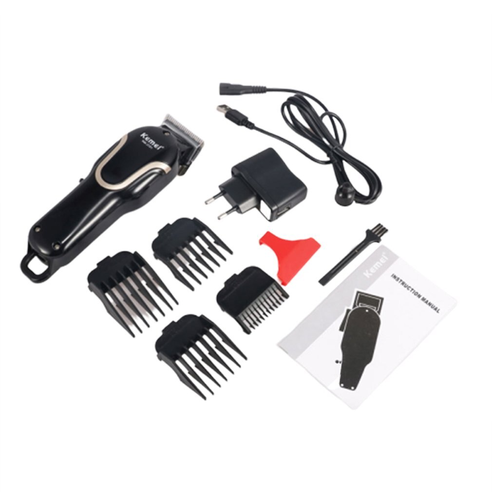Km-3701 Lcd Display Hair Salon Hair Clipper Hair Clipper Haircut Tool Electric Hair Clipper