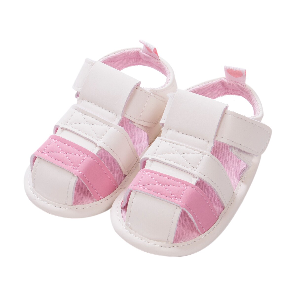 Bébé garçons filles été Rose fleur Petti berceau chaussure souple Style uni sandales 0-18month