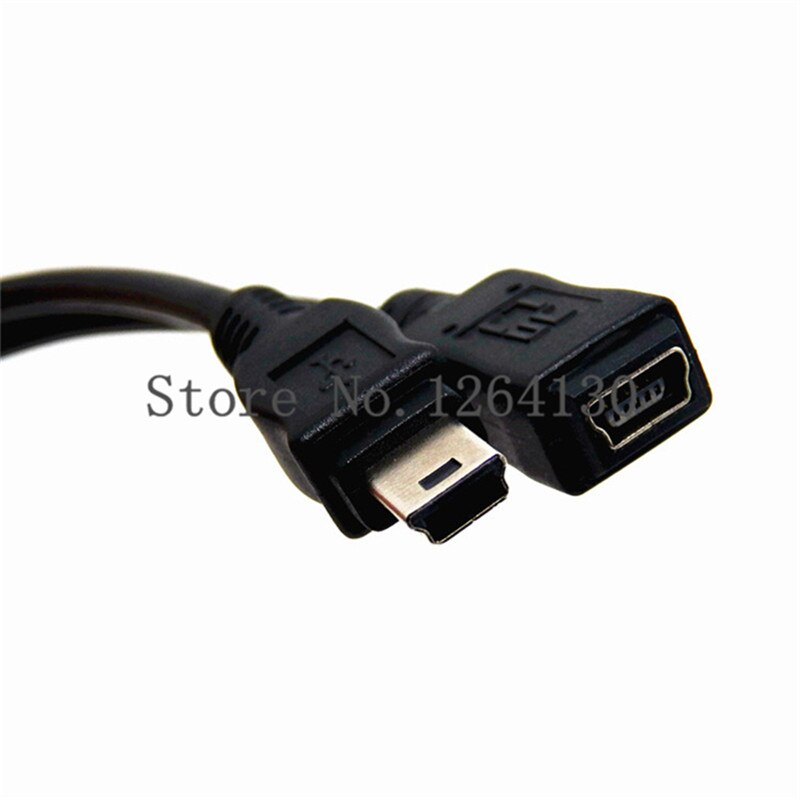 Mini USB 5pin Male to Mini USB 5Pin Female Cable Mini USB B Type 5pin Male to Mini USB Female USB2.0 Extension Cable 0.5m/1.5m