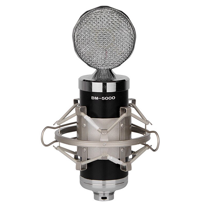 BM-5000 Microphone, Network Mobile Phone National K Song Anchor Live Shouting Microphone Recording Condenser Microphone