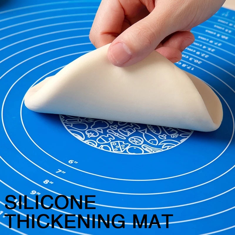 Kneading dough mat silicone Thick Non-stick Rolling Mats Pastry Accessories Sheet Pads Kitchen Cookie Cake Baking Mat Tools