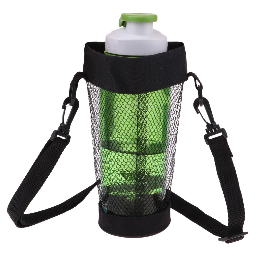 Bolsa de transporte de malla para botella de agua de 30oz, bolsa de tela Oxford con correa